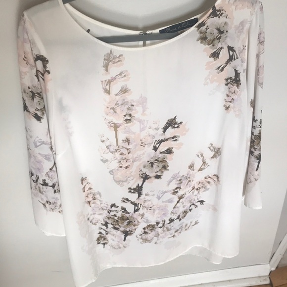 Tops - Blouse with small flowers designs.